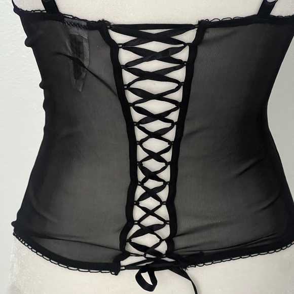 Floral Lace Corset Top - Picture 7 of 11